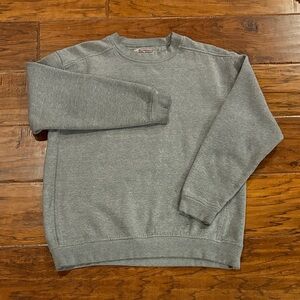 Men's Heather Gray Crewneck Sweater